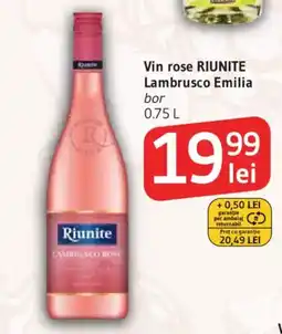 Supeco Riunite Lambrusco Rosé Ofertă