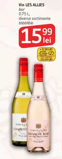 Supeco Vin LES ALLIES Ofertă