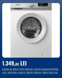 Flanco Arctic masina de spalat rufe frontala arsmag30wspro Ofertă