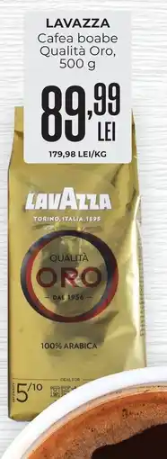 Mega Image Lavazza Cafea boabe Qualità Oro Ofertă