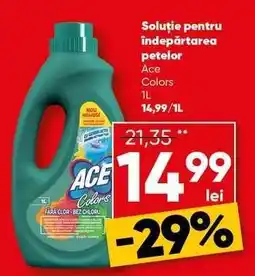 PROFI Soluție pentru îndepărtarea petelor Ace Colors Ofertă