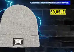 Decathlon Pălărie tricotată cu etichetă cu sigla leone 1947 apparel Ofertă