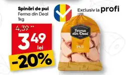 PROFI Spinări de pui Ferma din Deal Ofertă