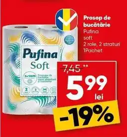 PROFI Prosop de bucătărie Pufina Soft Ofertă