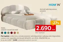 XXXLutz Hom'in pat tapițat Ofertă