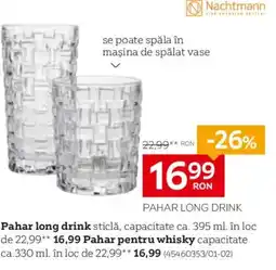 XXXLutz Nachtmann pahar long drink Ofertă