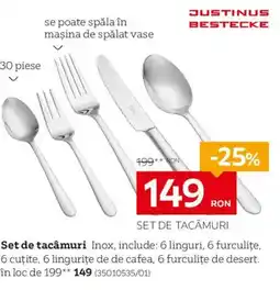 XXXLutz Justinus Bestecke set de tacâmuri Ofertă