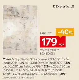 XXXLutz Dieter Knoll covor țesut Ofertă