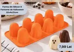 Jumbo Forma din Silicon 8 Fantome de Halloween Ofertă