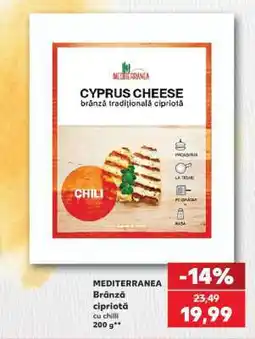 Kaufland MEDITERRANEA Brânză cipriotă cu chilli Ofertă