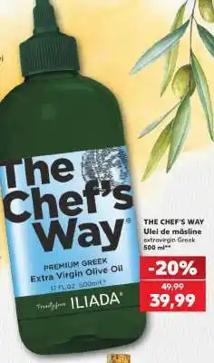 Kaufland THE CHEF'S WAY Ulei de măsline extravirgin Greek 500 ml Ofertă