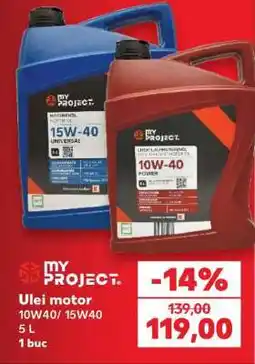 Kaufland Ulei motor 10W40/15W40 Ofertă