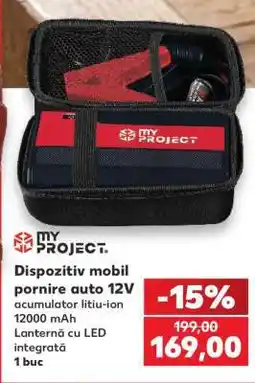 Kaufland Dispozitiv mobil pornire auto 12V Ofertă