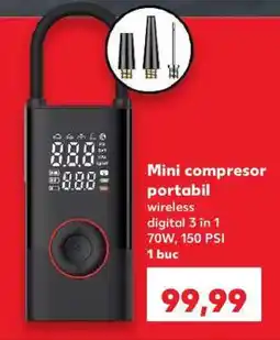 Kaufland Mini compresor portabil Ofertă