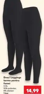 Kaufland Dres/ Leggings termo pentru femei Ofertă