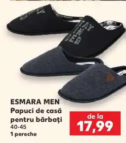 Kaufland ESMARA MEN Papuci de casă pentru bărbați Ofertă