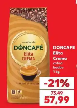 Kaufland DONCAFE Elita Crema Ofertă