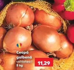 Kaufland Ceapă galbenă Ofertă