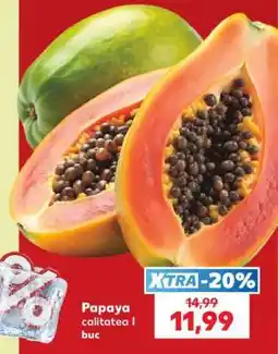Kaufland Papaya Ofertă