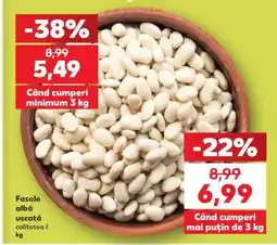 Kaufland Fasole albă uscată calitatea I Ofertă