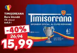 Kaufland TIMIŞOREANA Bere blondă Ofertă