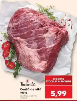 Kaufland Ceafă de vită Ofertă