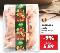 Kaufland AGRICOLA spate de pui, pungă Ofertă