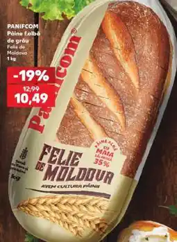 Kaufland PANIFCOM Pâine f.albă de grâu Felie de Moldova 1 kg Ofertă