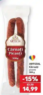 Kaufland ARTIZAL Cârnați picanți Ofertă