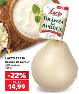 Kaufland LACTO FRESH brânză de burduf Ofertă