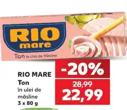 Kaufland RIO MARE Ton Ofertă