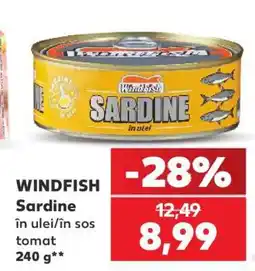 Kaufland WINDIFISH Sardine Ofertă