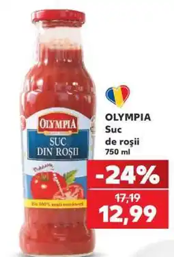 Kaufland OLYMPIA Suc de roșii Ofertă