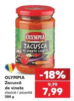 Kaufland OLYMPIA Zacuscă de vinete Ofertă