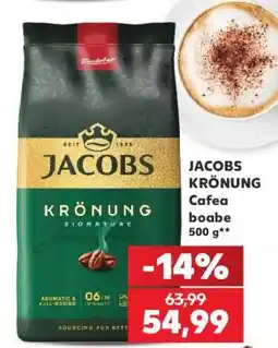 Kaufland Jacobs Krönung Cafea Boabe Ofertă