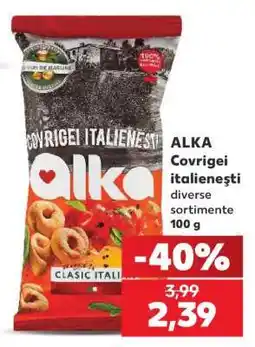 Kaufland ALKA Covrigi italienești Ofertă