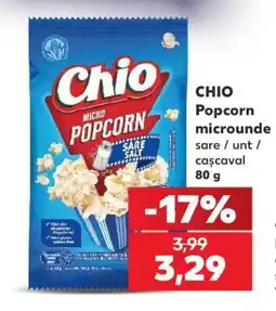 Kaufland CHIO Popcorn microunde Ofertă