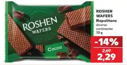 Kaufland ROSHEN WAFERS Napolitane Ofertă