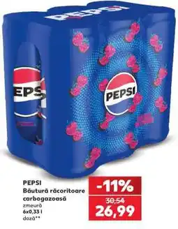 Kaufland PEPSI Băutură răcoritoare carbogazoasă zmeură Ofertă