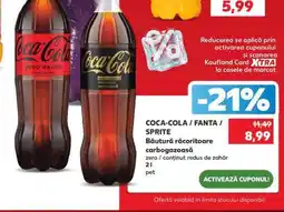 Kaufland Coca-Cola/Fanta/Sprite Ofertă