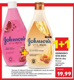 Kaufland JOHNSON'S VITA-RICH Gel de duș Ofertă