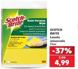 Kaufland SCOTCH BRITE Lavete universale 3 buc Ofertă
