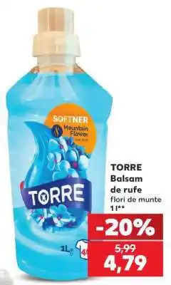 Kaufland TORRE Balsam de rufe Ofertă