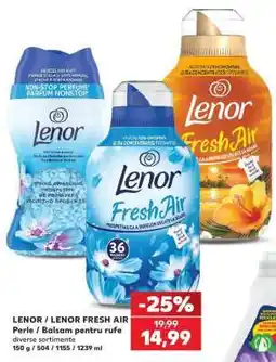 Kaufland LENOR / LENOR FRESH AIR Ofertă