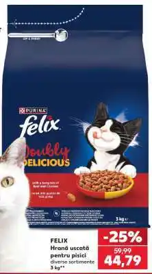 Kaufland Felix hrană uscată pentru pisici Ofertă