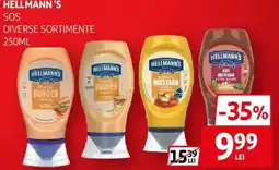 Auchan Hellmann's sos diverse sortimente Ofertă