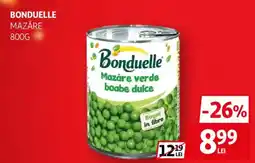 Auchan Bonduelle mazăre verde boabe dulce Ofertă