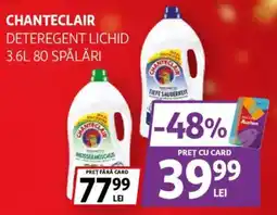 Auchan Chanteclair detergent lichid Ofertă