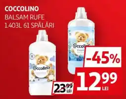 Auchan Coccolino balsam rufe Ofertă
