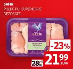 Auchan Safir pulpe pui superioare dezosate Ofertă